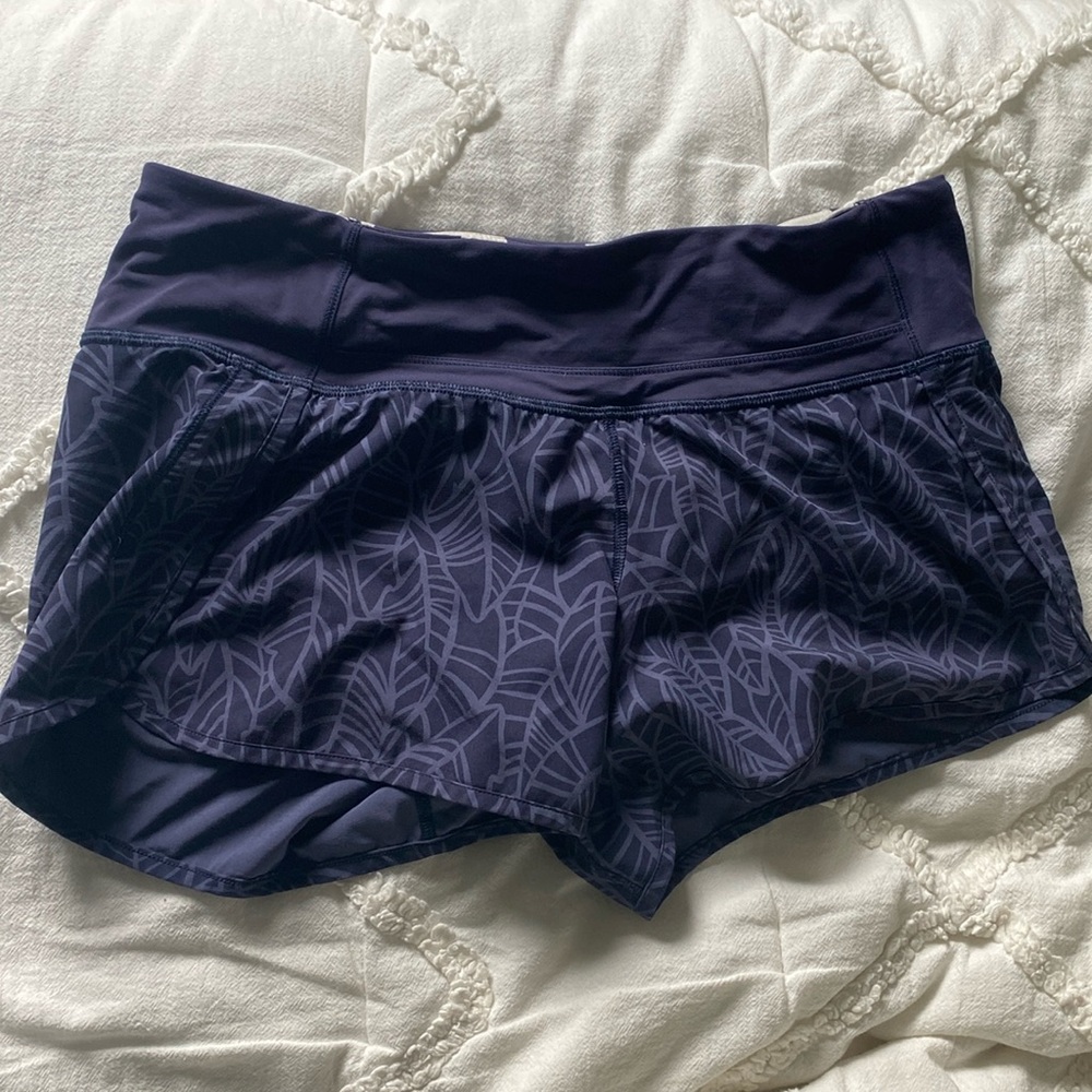 Lululemon speed up shorts 4 inch